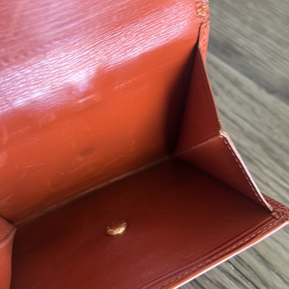 LV Cognac Epi Dual Snap Wallet - Picture 13 of 16